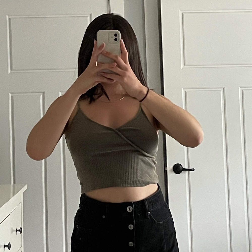 ARMY GREEN CROSSOVER TANK